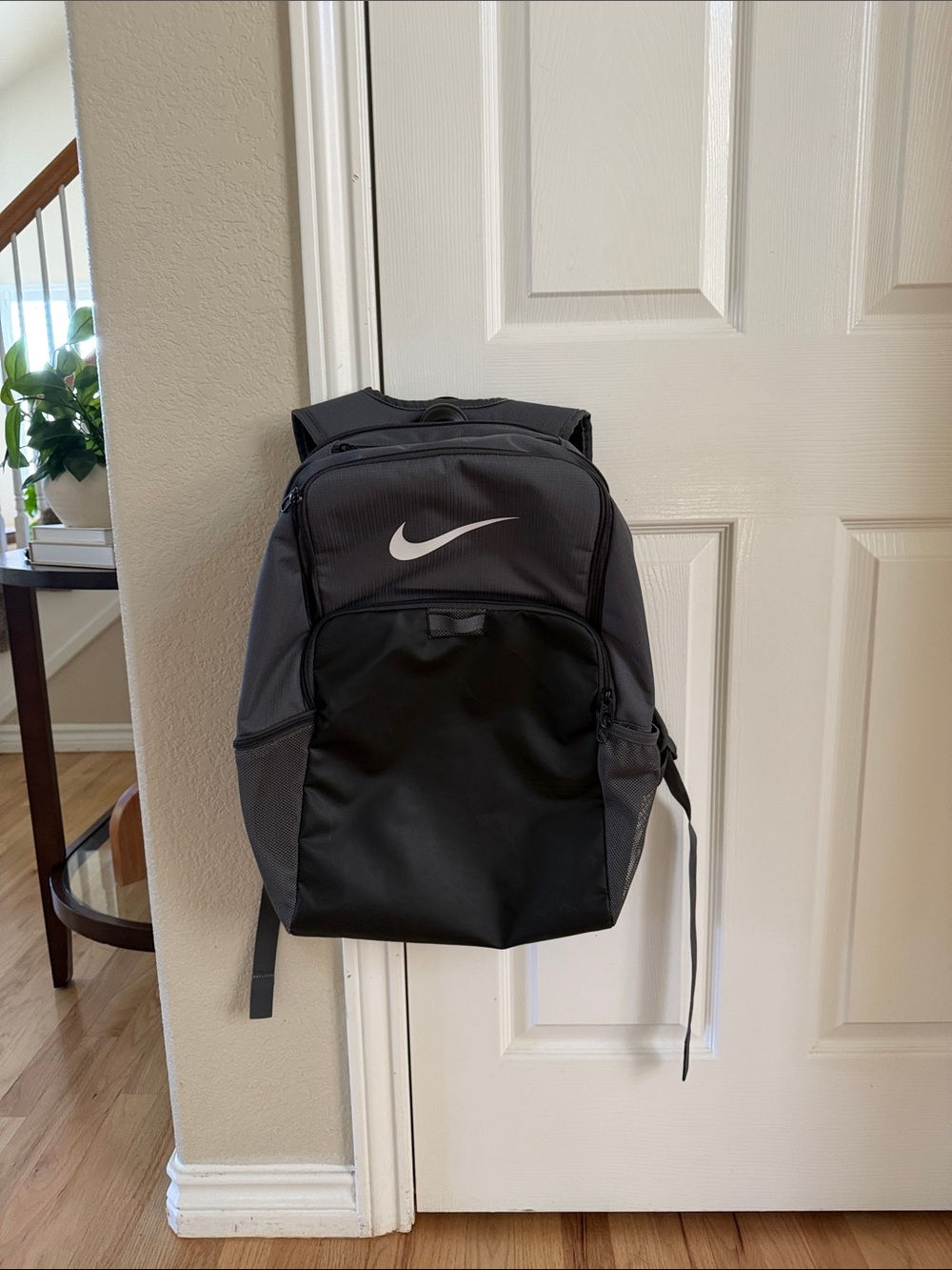 Nike kids or men's Black and Dark Gray Casual Backpack